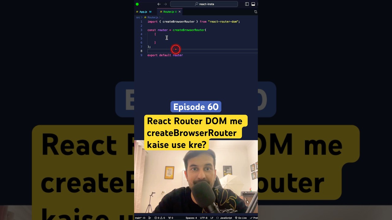 React Router v6 Object style implementation ✌🏼Part 1