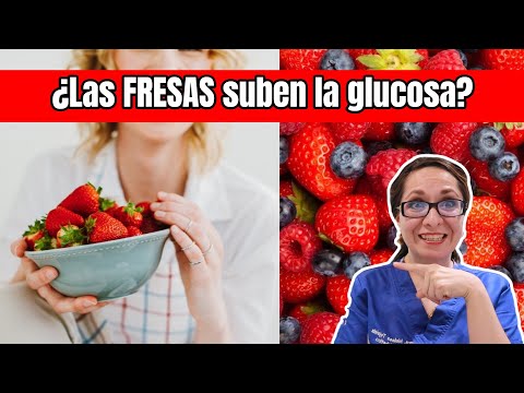 ¿Las FRESAS suben la glucosa? /Dra. Melissa Tejeida