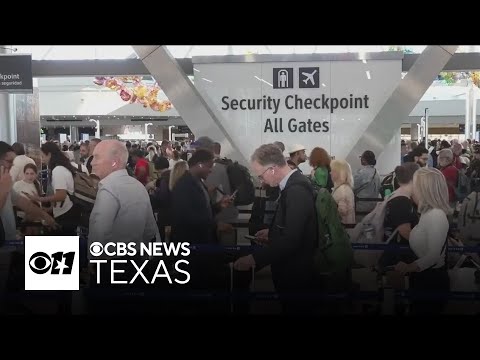 YouTube video thumbnail: Dallas TSA Officers Headed to Houston as Shutdown Continues