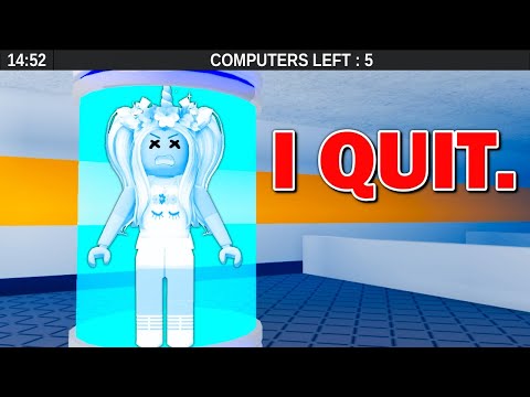 I QUIT Flee The Facility! (Roblox)