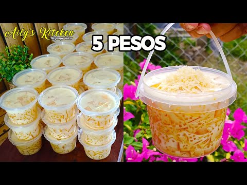 MABENTA PATOK NA PANGNEGOSYO - MANGO JELLY CUPS | MANGO JELLY SAGO SALAD DESSERT