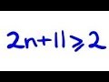 Understanding Inequalities and Integer Values