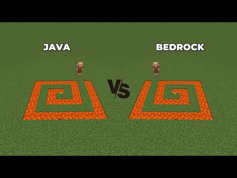 Java vs Bedrock - Minecraft