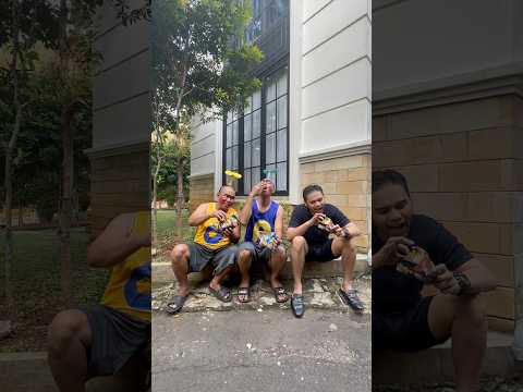 paling batu kecil, telen aja 🤣 #fyp #videolucu #papaowner #ndando #anak