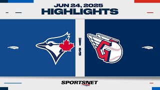 MLB Highlights | Blue Jays vs. Guardians - June 24, 2025