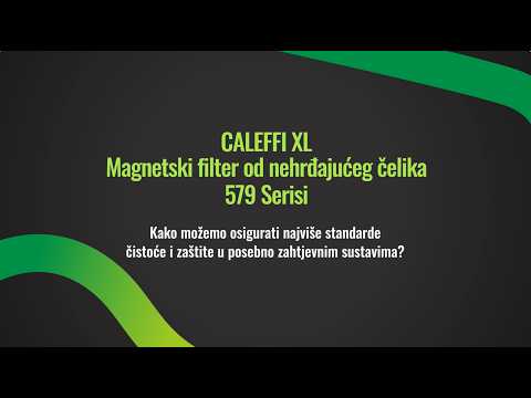 Caleffi XL - Magnetski filter od nehrđajućeg čelika