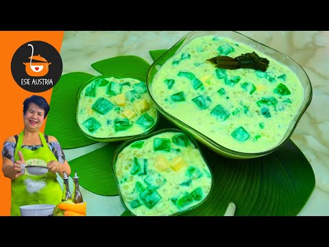 Classic Creamy Buko Pandan Dessert