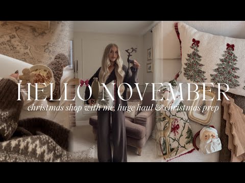 It's Finally Time! Christmas Shop with me, Huge Haul & Getting Ready for Christmas