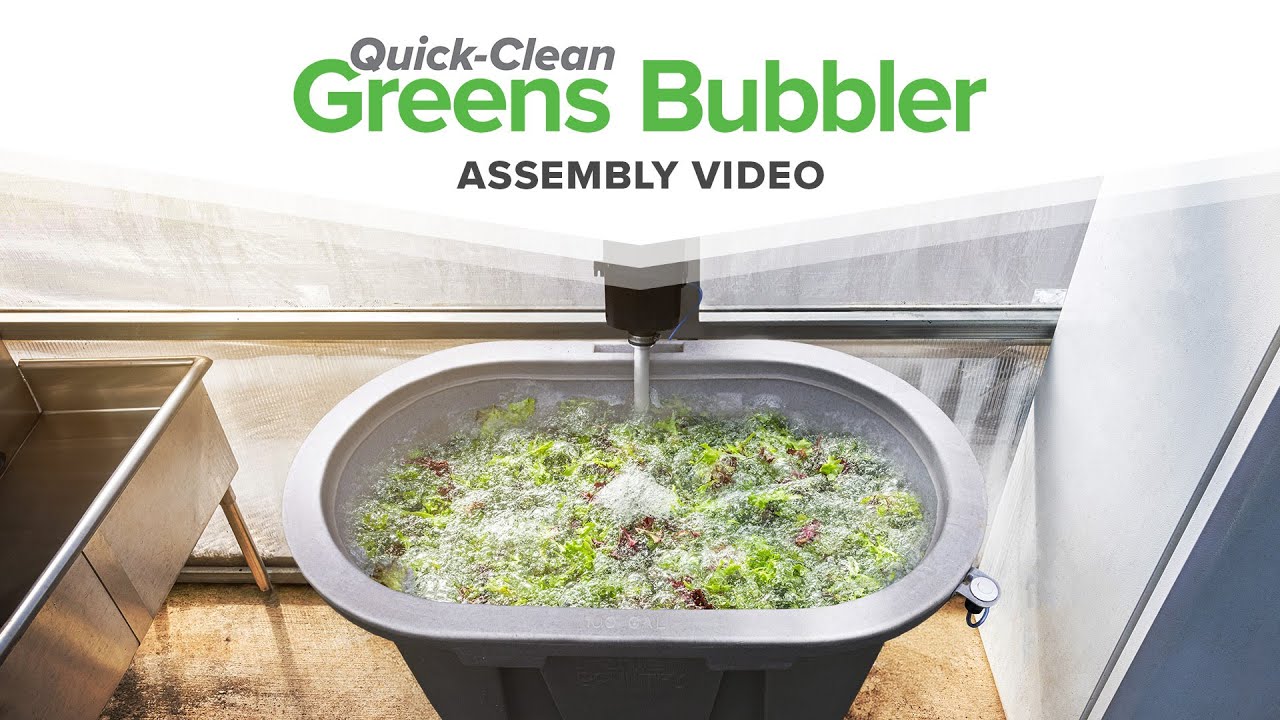 How to Assemble your Quick-Clean Greens Bubbler