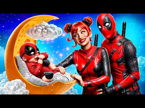 Deadpool vs Superheroes at School! How to become a Superhero?!