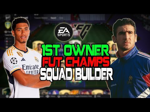 FIRST OWNER FUT CHAMPS SQUAD BUILDER Feat  ICON CANTONA!