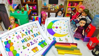 2025 New Year Drawing Competition| Mini VS Peter | My Barbie Shows