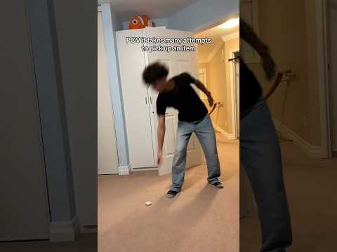 When you drop an item #fyp #relatable #funny