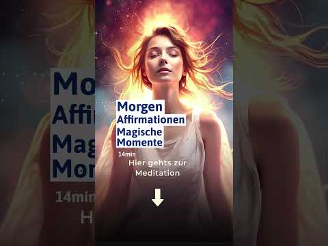 🟣 Magische Affirmationen für einen wundervollen Tag