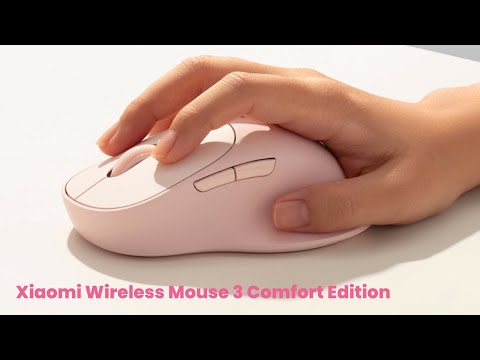 Xiaomi Wireless Mouse 3 Comfort Edition : First Look - Review Full Specifications