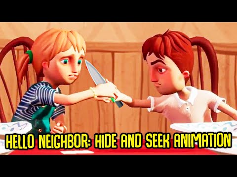 NĚKDO NÁS SLEDUJE!! 😱 | HELLO NEIGHBOR HIDE AND SEEK ANIMACE!! (CUTSCENES)