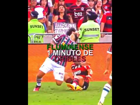 FLUMINENSE 1 MINUTO DE DRIBLES #fluminense #futebol #dribles #edit #dribleshumilhantes #rmnfc #gol