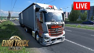 🤯 ETS 2 LIVE | TRUCK GAME LIVE 🤣 #bussimulatorindonesia #bussid #tranding #gaming #bus #live #tnstc