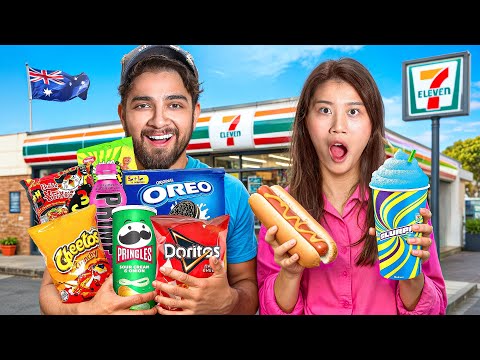 Surviving on Convenience Store Food For a Day 🇦🇺