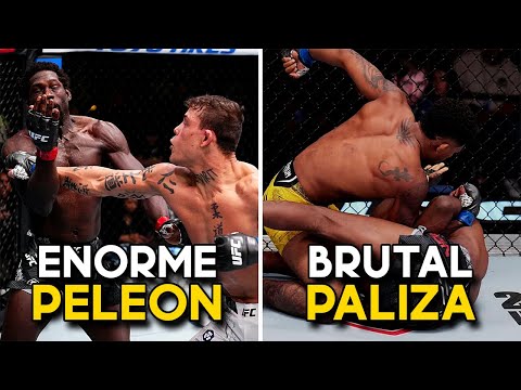 Brutal BATALLA de Caio Borralho vs Jared Cannonier | Michael Morales APLASTANTE | UFC Vegas 96