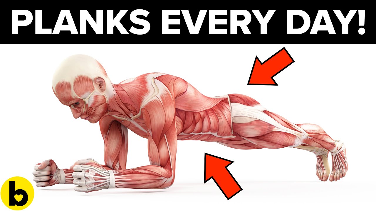 Doing Planks every day does this to your Body