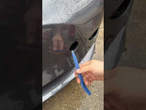 Dead Tesla! How Can We Get Into It? #shorts #tesla #teslamodel3 #car #mechanic #crazy #hack #tips