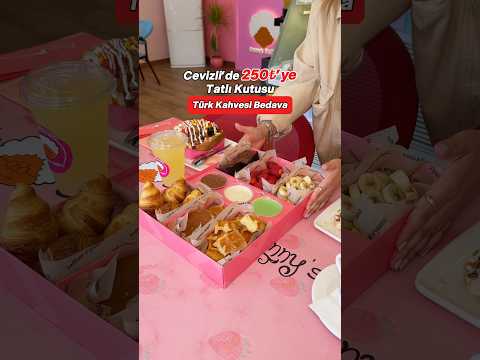 3 kişilik dev tatlı kutusu kişi başı 250₺ 💝