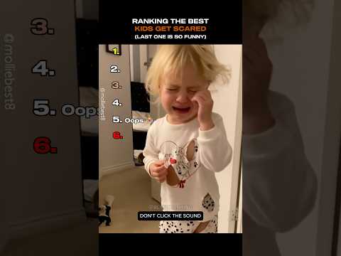 Ranking The Best Kids Getting Scared