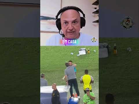 NEYMAR SAI IRRITADO POR SER SUBSTITUÍDO #neymar #santos #flamengo #flamengoxsantos #brasileirao