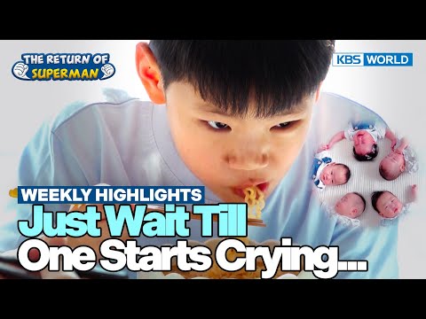 [Weekly Highlights] Kids Taking Care of Kids🥰 [The Return of Superman] | KBS WORLD TV 240225