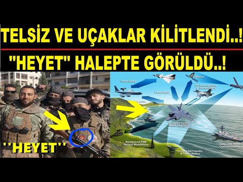 TELSİZ KİLİTLENDİ..! UÇAKLARI GERİ DÖNDÜ.! HEYET HALEPTE.!