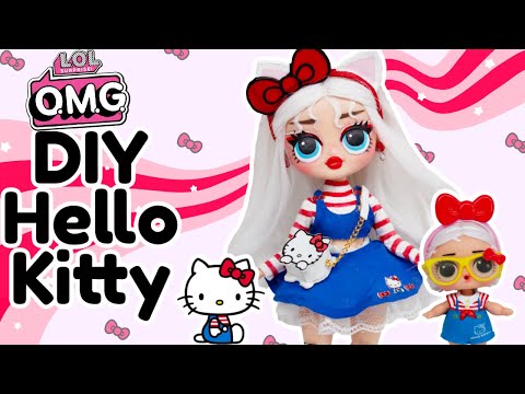 DIY OMG Hello Kitty Makeover! Sanrio OMG Series Episode 1