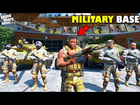 Franklin Upgrade His House into Military Base in GTA 5 | SHINCHAN and CHOP