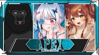 【APEX】ランクだよーーーーーーーーw/獅子神レオナ/バーチャルゴリラ【皇ロゼ/Re:AcT】
