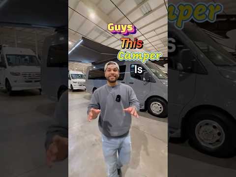 This camper van is insanely nice 🤯 located at The Motor Coach Store #motorhometour
