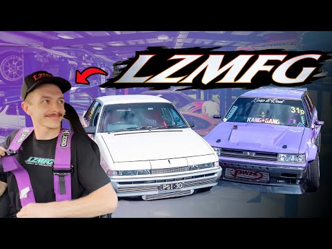 Adam LZ Reacts to our VL TURBO and Drifts The BARRAWAGZ!