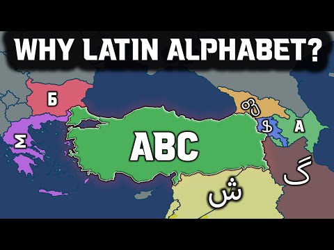 Why did Turkey adopt the Latin alphabet instead of the Arabic alphabet?