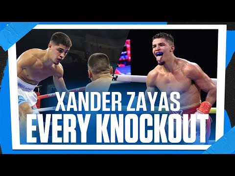 All Of Xander Zayas’ KOs And Stoppages
