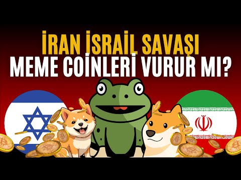 İran-İsrail Gerilimi Kriptoyu Sallıyor! | Meme Coinlerin Tasması Bitcoin’in Elinde mi?