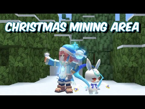 New Christmas Mining Update in Skyblock