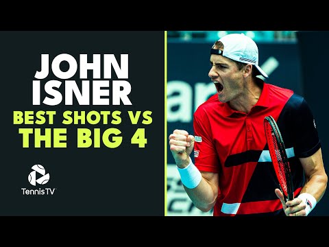 John Isner's GREATEST Shots Against The Big 4!