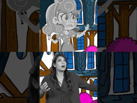 Snow White and the Curse of Stone 😈 Live Action vs Animation | Ms. Booksy Cool School #shorts