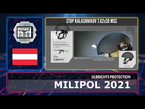 VPAM-6 Ulbrichts first combat helmet in the world able to stop Kalashnikov 7 62mm  ammo to save life