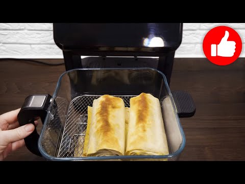 Готова есть это блюдо каждый день! Самый вкусный простой рецепт лаваша с сыром в аэрогриле RED G500