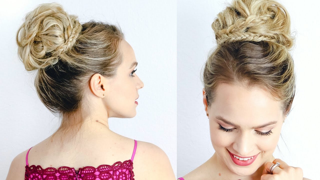 Red Carpet Inspired High Updo - Hair Tutorial