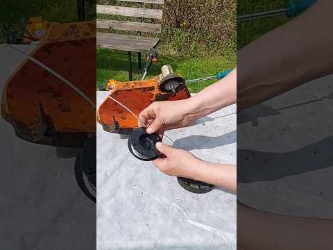 Самоделка вечная леска для триммера своими руками #diy #tool #самоделка