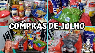 COMPRAS PARA REPOSICÃO PARA O MÊS DE JULHO 2025