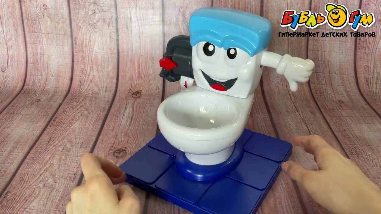 Игра настольная Lanson Toys Туалет с 4лет - видео
