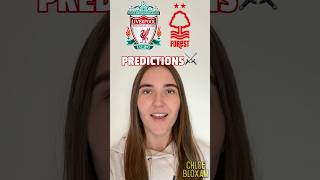 🎤 I ASKED LIVERPOOL FANS TO PREDICT LFC V NOTTINGHAM FOREST 🔴 #liverpool #lfc  #premierleague