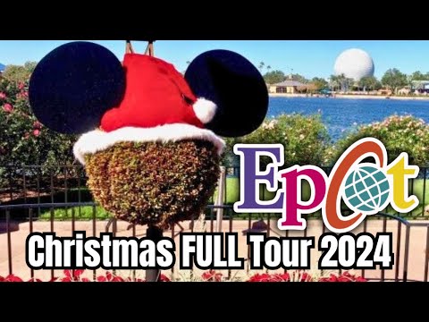 Epcot Walkthrough & Rides - FULL TOUR 2024 | 4K 60FPS